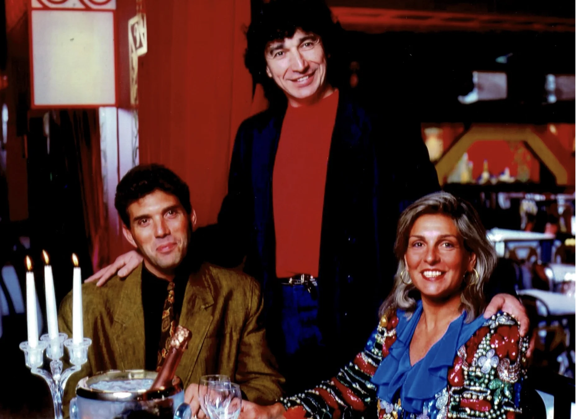 Patrick et Régine Dulou avec Jan Jan